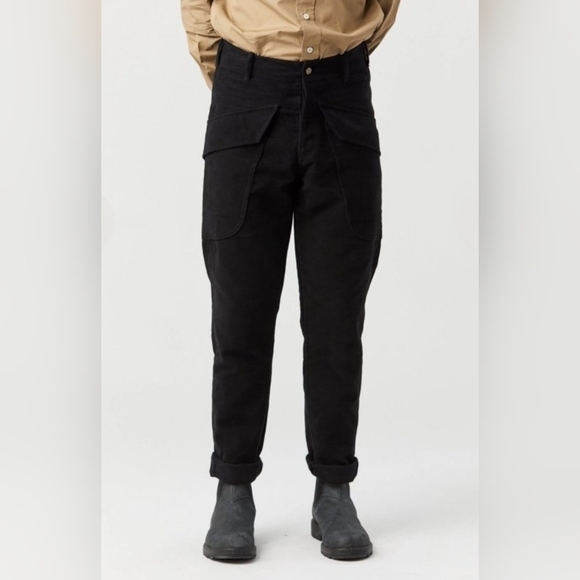 HOUSE Of St. Clair Velvet Cargo Pants